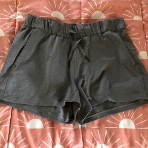 Light gray lulu lemon sport shorts